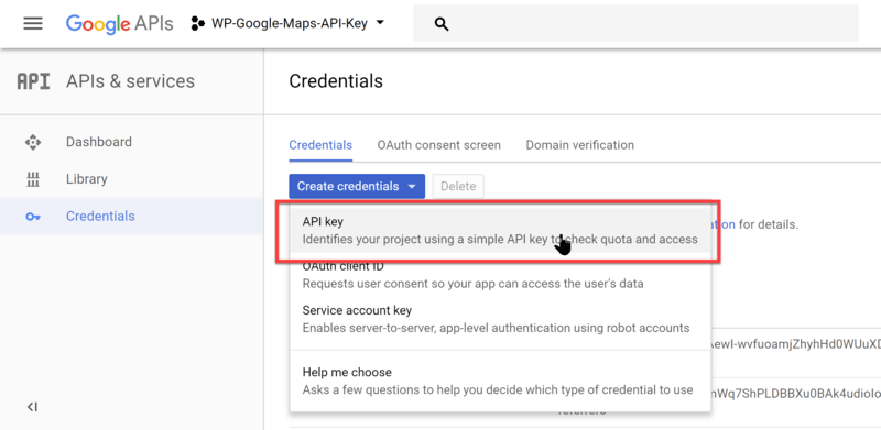 Generate Google Translate Api Key