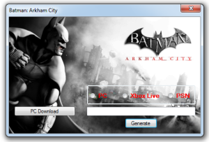 Batman arkham city serial key generator free download no survey free